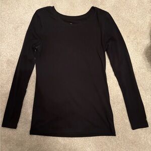 Healing Hands Black Long Sleeve Tee Undershirt